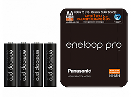 Акумулятори AA Panasonic Eneloop Pro 2500 мА·год Sliding Pack (4 шт.)