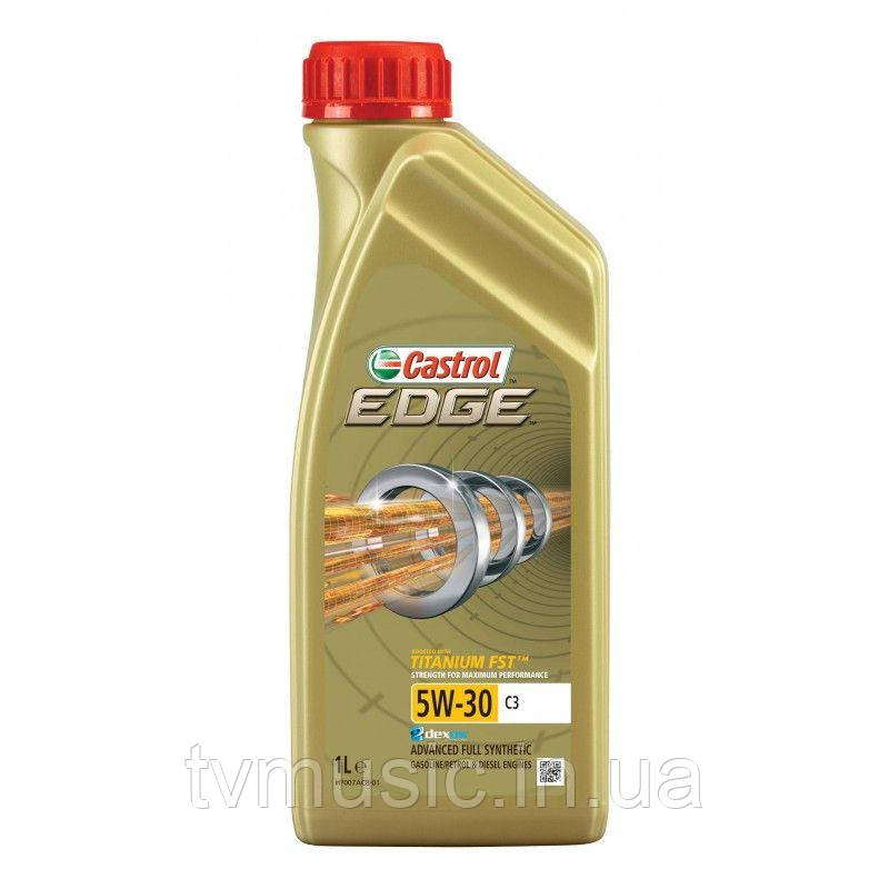 Олива моторна CASTROL EDGE Titanium FST 5W-30 C3 1 л, фото 1
