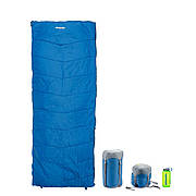 Спальний мішок Pinguin Travel PFM (13/9°C), 190 см - Right Zip, Blue (PNG 241457) 2020