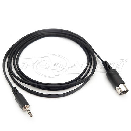 Кабель 5 pin DIN на jack 3.5 mm, 2 жили кожна у екрані, фото 3