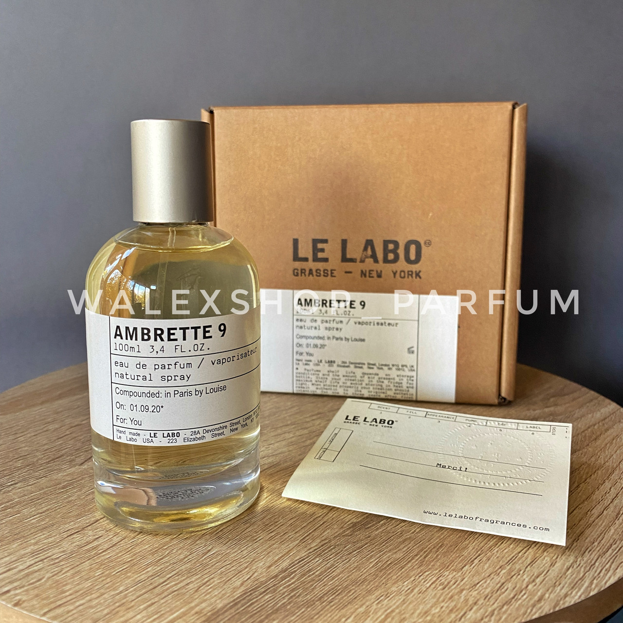Духи Унисекс Le Labo Ambrette 9 100 ml Ле Лабо Амбретте 100 мл