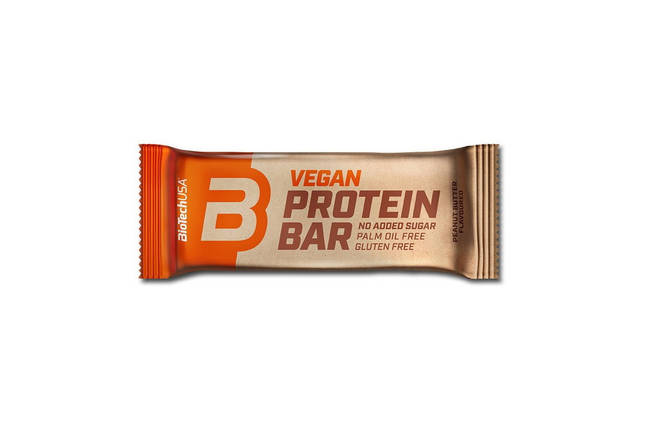 Протеїновий батончик BioTech Vegan Bar 50 g, фото 3