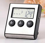 Кухонний термометр для м'яса з виносним щупом і таймером TP-700, фото 3