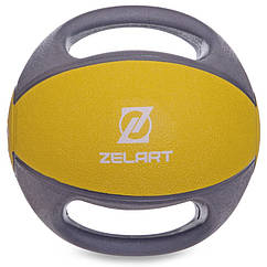 Медбол Zelart Medicine Ball 4 кг з ручками (FI-2619-4)