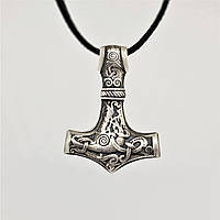 Серебрянный Молот Тора Маммен "Мьёльнир" MIJOLLNIR Подвеска Амулет