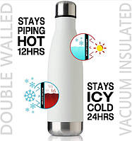 Бутылка-термос "Cola Vacuum Flask" 500 мл. из нержавеющей стали