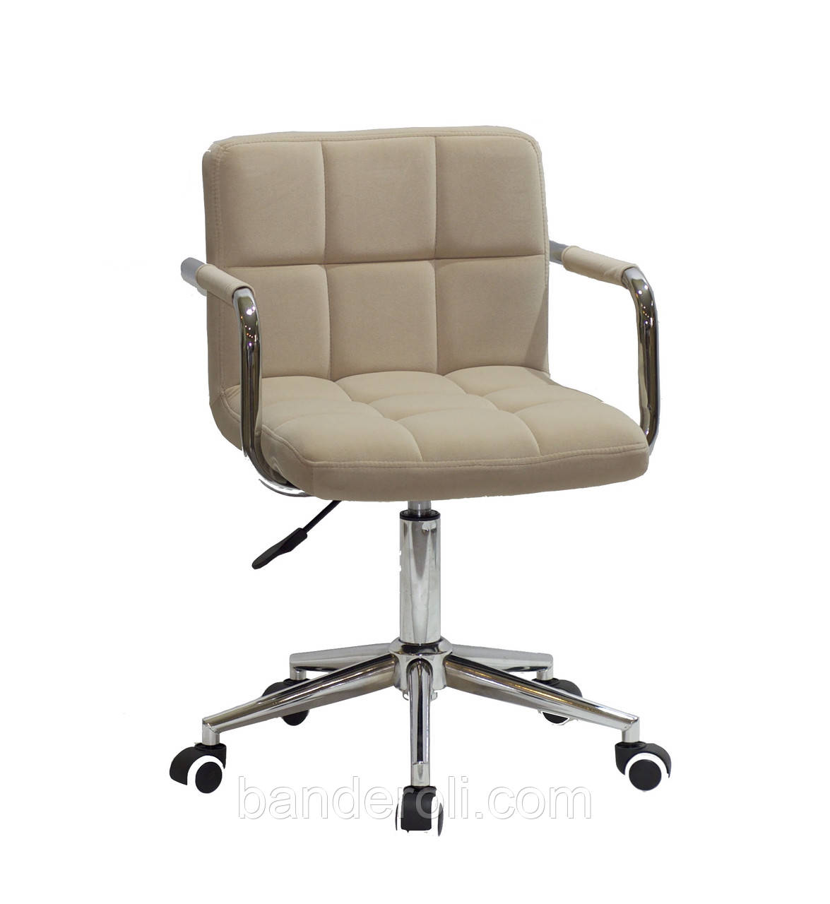 Крісло Arno-Arm Modern CH-Office оксамит бежевий В-1005, фото 1