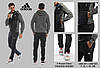 Чоловічий зимовий спортивний костюм Adidas з капюшоном Туреччина, фото 7