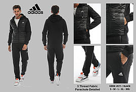 Чоловічий зимовий спортивний костюм Adidas з капюшоном Туреччина, фото 4