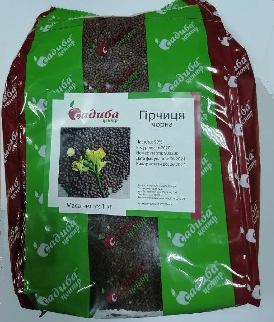 Семена Горчица черная на сидераты 1 кг, Садыба Центр - фото 1 - id-p1487596568