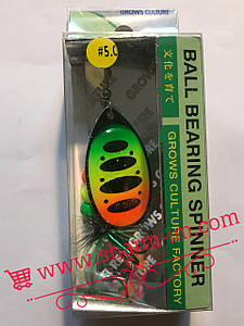 Вертушка Grows Culture Ball Bearing Spinner #5 / 14 г col. BT21-FT1