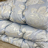 Стьобана тепла ковдра на холлофайбері Арда двуспального розміру 175*215 см., фото 3