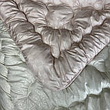 Стьобана тепла ковдра на холлофайбері Арда полуторного розміру 150*210 см., фото 5