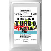 Винні дріжджі Browin Turbo Fruit 160 г. на 100 л. 403151