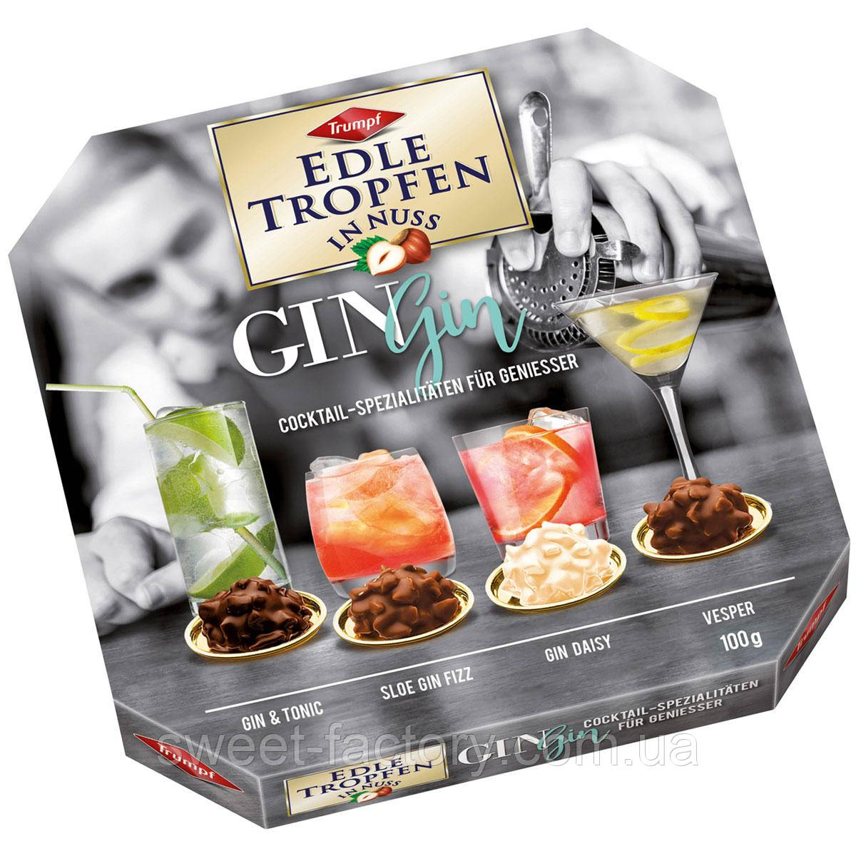 Шоколадні цукерки Trumpf Edle Tropfen Gin 100 g