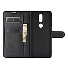 Чохол-книжка Litchie Wallet для Nokia 2.4 Black, фото 5
