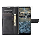 Чохол-книжка Litchie Wallet для Nokia 2.4 Black, фото 2