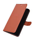 Чохол-книжка Litchie Wallet для Nokia 2.4 Brown, фото 4