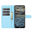 Чохол-книжка Litchie Wallet для Nokia 2.4 Blue, фото 2