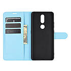 Чохол-книжка Litchie Wallet для Nokia 2.4 Blue, фото 3