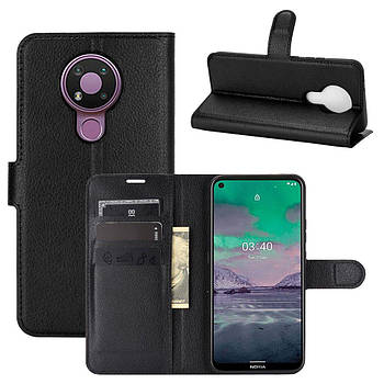 Чохол-книжка Litchie Wallet для Nokia 3.4 Black