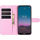 Чохол-книжка Litchie Wallet для Nokia 5.4 Pink, фото 5