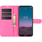 Чохол-книжка Litchie Wallet для Nokia 5.4 Rose, фото 4