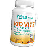Мультивітаміни для дітей Now Foods Kids Vits 120 таб ягоди, фото 5