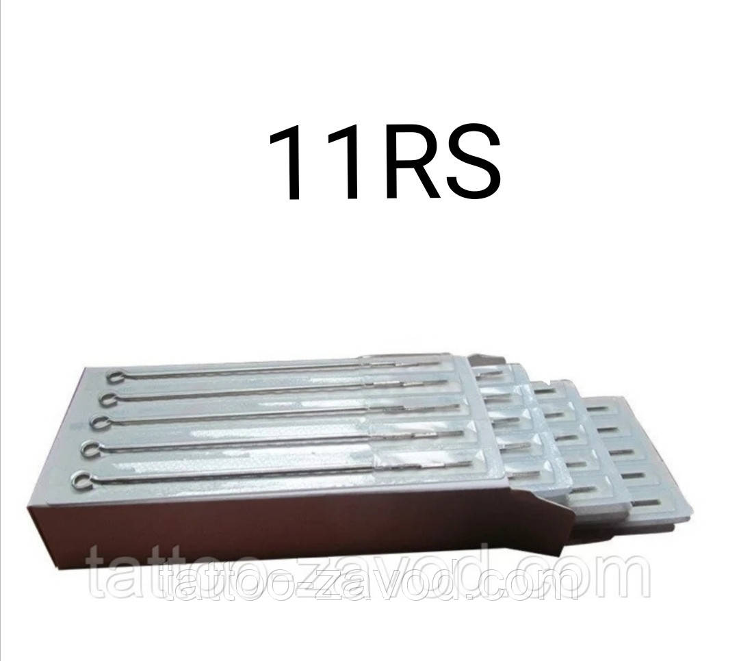 Тату голки стерильні 11RS (Round Shader) 10 шт.