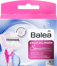 Запаски жіночого верстата Balea Ersatzklingen Sensation 6 шт.