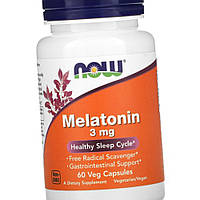 Мелатонин для улучшения сна NOW Melatonin 60 капс