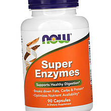 Ферменти NOW Super Enzymes 90 капс