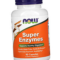 Комплекс Ензимів та Ферментів NOW Super Enzymes 90 капсул