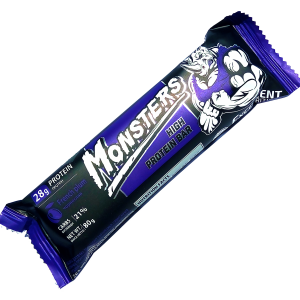 Протеїновий батончик  -  Excellent Nutrition Monsters High Protein Bar / 80 g Чорнослив