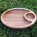 Менажниця дерев’яна овальна, фото 3