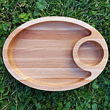 Менажниця дерев’яна овальна, фото 2