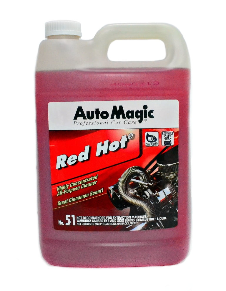Універсальний багатоцільовий очисник сильних забруднень Auto Magic Red Hot 3,785 л