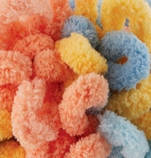 Alize PUFFY COLOR (Пуффі Колор) № 6314 (Пряжа, нитки для в'язання руками), фото 2