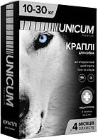 Капли Unicum Premium от блох и клещей на холку для собак массой 10-30 кг (1шт.)