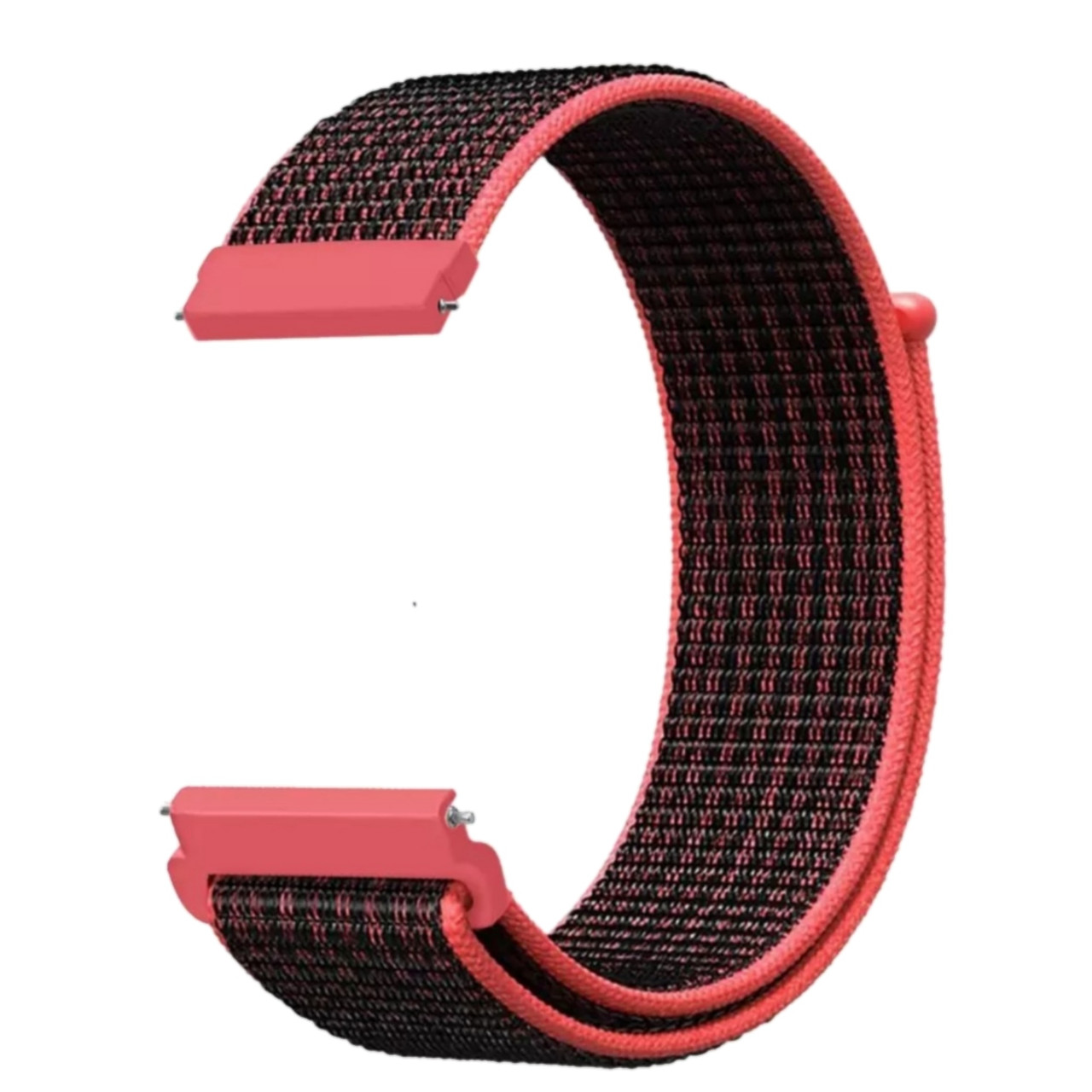 Нейлоновий Ремінець для Xiaomi Amazfit Bip Black /red