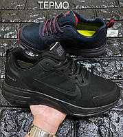 Мужские кроссовки Nike Zoom Pegasus термо черные 41-46 размер ()
