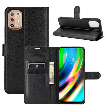 Чохол-книжка Litchie Wallet для Motorola Moto G9 Plus Black