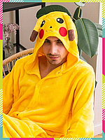 Кигуруми пикачу Kigurumirev Кигуруми для взрослых, Кигуруми мужские S 145 - 155 см