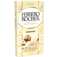 Ferrero Rocher Білий шоколад с шоколадно-горіховою начинкою 90g