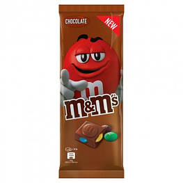 M&M's Молочний шоколад із шоколадними драже 165g