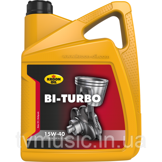 Олива моторна KROON OIL BI-TURBO 15W-40 5 л
