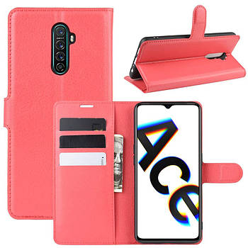 Чохол-книжка Litchie Wallet для Realme X2 Pro Red