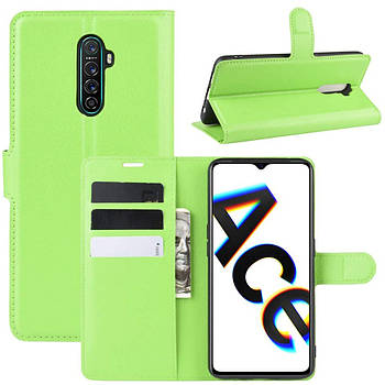 Чохол-книжка Litchie Wallet для Realme X2 Pro Green