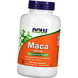 Маку перуанську NOW Foods Maca 500 mg 250 капсул, фото 6