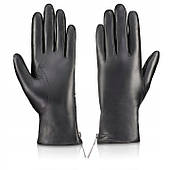 Жіночі шкіряні рукавички Betlewski (GLD-LG-3) - чорні